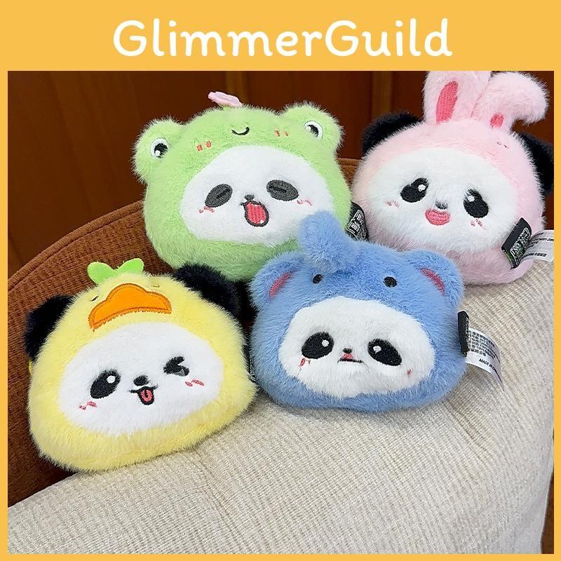 Panda Frog With Rabbit Duck Elephant Hat Plush Keychain Animal Pendant Gift