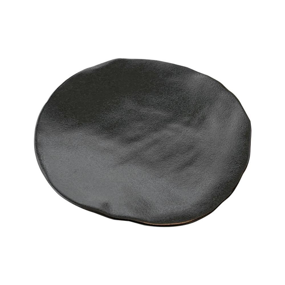 

Creative Jewelry Storage Tray Irregular Aromatherapy Candle Tray Ins Style Storage Plate Cosmetics чёрный