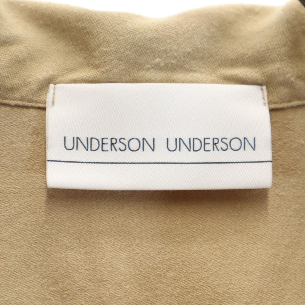 UNDERSON UNDERSON Made In Japan Long Sleeve Room Wear Setup 1 Pajamas Men's Used