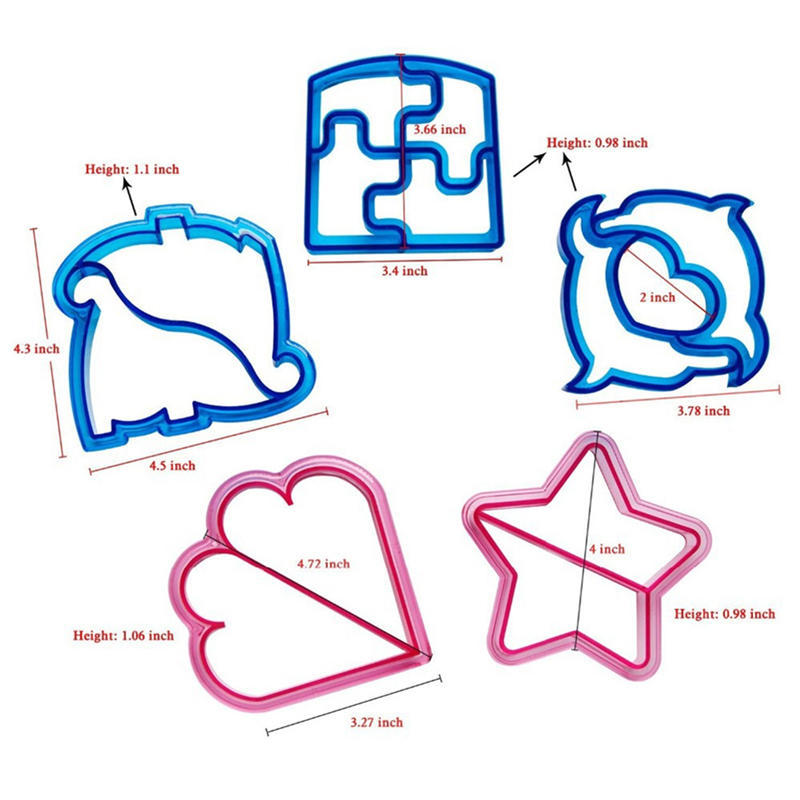 Sandwich Cutter Butterfly Dog Flower Shape Cake Bread Toast Mold Mould Maker