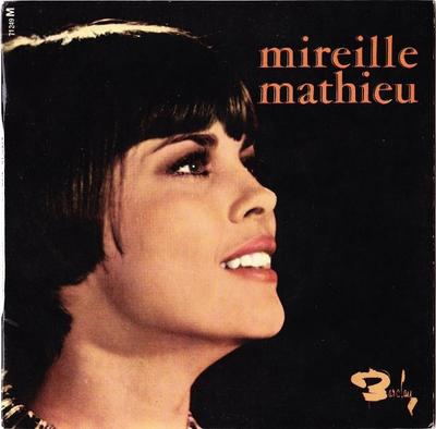 7palcová deska MIREILLE MATHIEU - J'ai Gardé L'accent N71249 Barclay 1968 Francie Pop Použitá