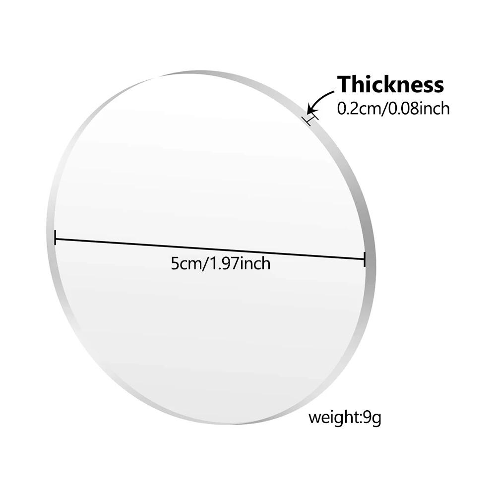 10/20 szt. Okrągły Przezroczysty Arkusz Akrylowy Przezroczysta Płyta/Szkło Pleksi Projekt Nakładki na Tort Puste Dyski Akrylowe Narzędzia do Dekoracji Tortu