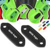 Motorcycle Rearview Mirrors Seat Decorative Cover Mirror Base Fit For ZX-6R ZX-10RR ZX6R ZX10RR