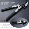 Non-slip Handle Tin Snips Scissors Rustproof Cable Cutters Tin Snips Tools  Household Tools
