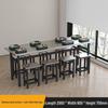 ZHANDOUHU Integrated Restaurant Dining Table Set