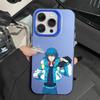 D-Dramatical M-Murder Aoba Seragaki Phone Case For iPhone 16,15,14,13,12,11,Pro,Max,Plus,Mini,XS Anti Fall Blue Matte Bumper
