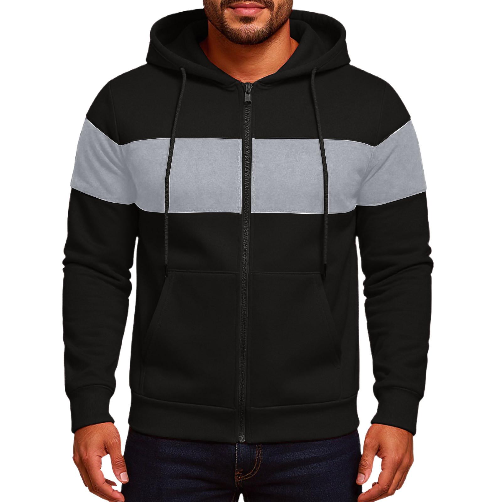 

Мужская куртка на молнии, повседневная куртка-кардиган в стиле ретро с длинными рукавами S