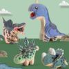 Lernspielzeug Kinderspielzeug Puzzleserie Dinosaurier Tierfiguren Bauspielzeug für Kinder