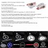 2 Stück HD Auto Willkommens-Türleuchten für Mercedes Benz E-Klasse C-Klasse A-Klasse B-Klasse GLB GLC GLE Amg LOGO Projektorlampe Auto Deko