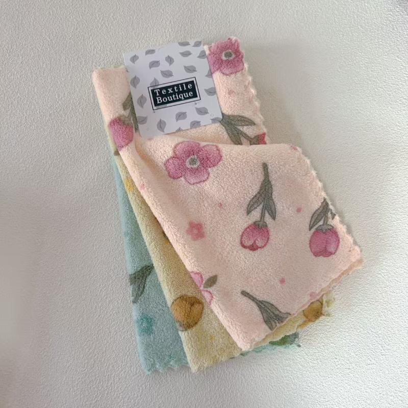 Dish Towel For Kitchen Items Household Tools Dish Washing Cloth Absorbent Rags  Microfiber Cleaning Cloth Kitchen Towel