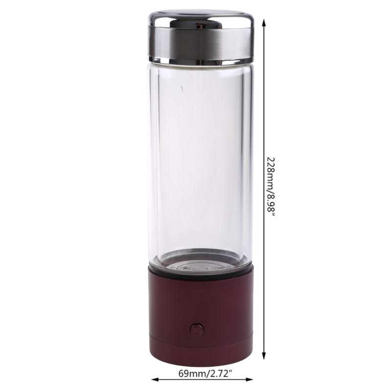 Electric Water Filter Hydrogen Water Generator Bottle Ionizer Maker Hydrogen