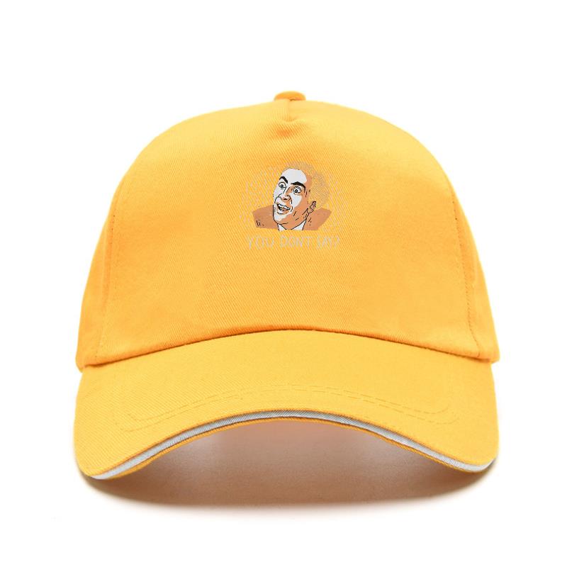Neue Mütze Nicoa Cage You Don't ay T en Woen Funny Tee Baseball Cap
