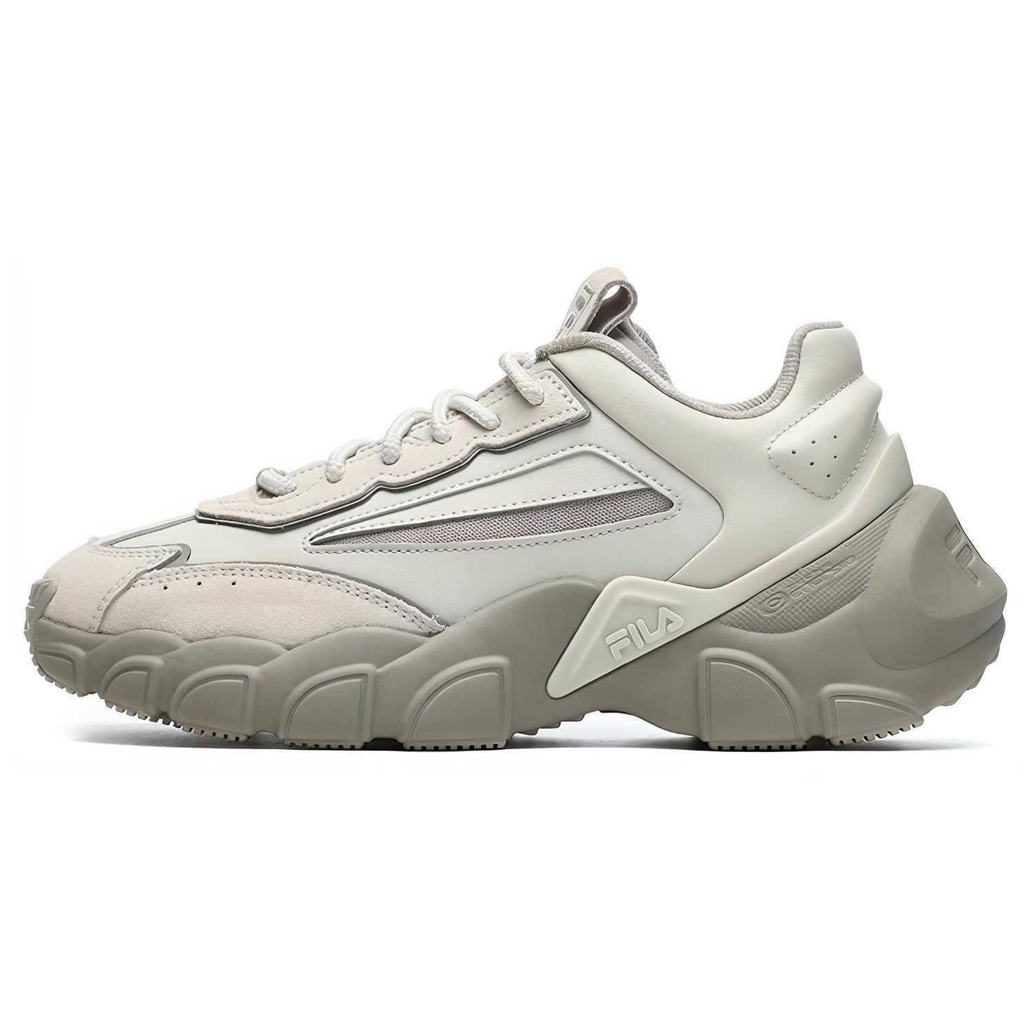 

Fila Smasher Ткань Синтетическая кожа Замша Комфорт Низкие Кроссовки для образа жизни Женские кроссовки Бежевый F12W241117FMB 38.5