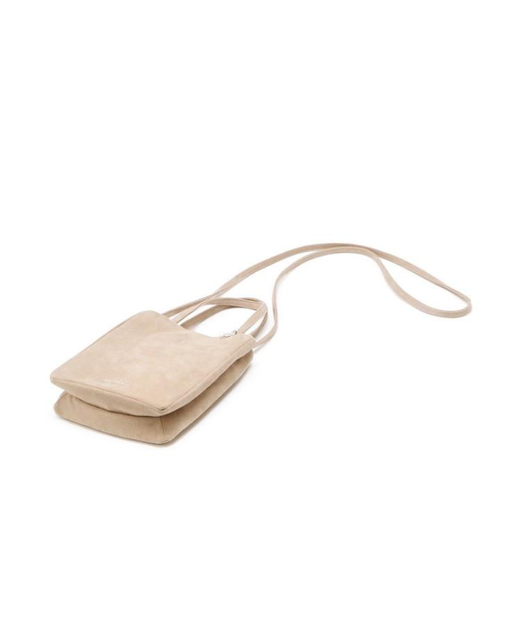 Athe Vanessabruno Beige Suede Tote And Crossbody S Aawa6E011I1