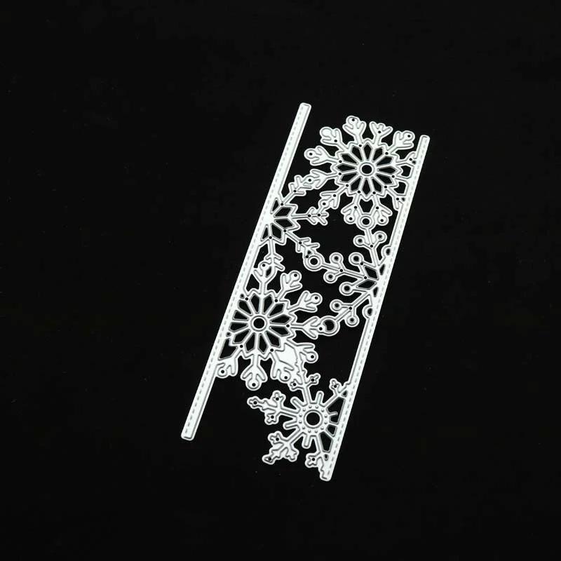 

Christmas Snowflake Dies Set Cuts Metal Cutting for Scrapbooking Card Making