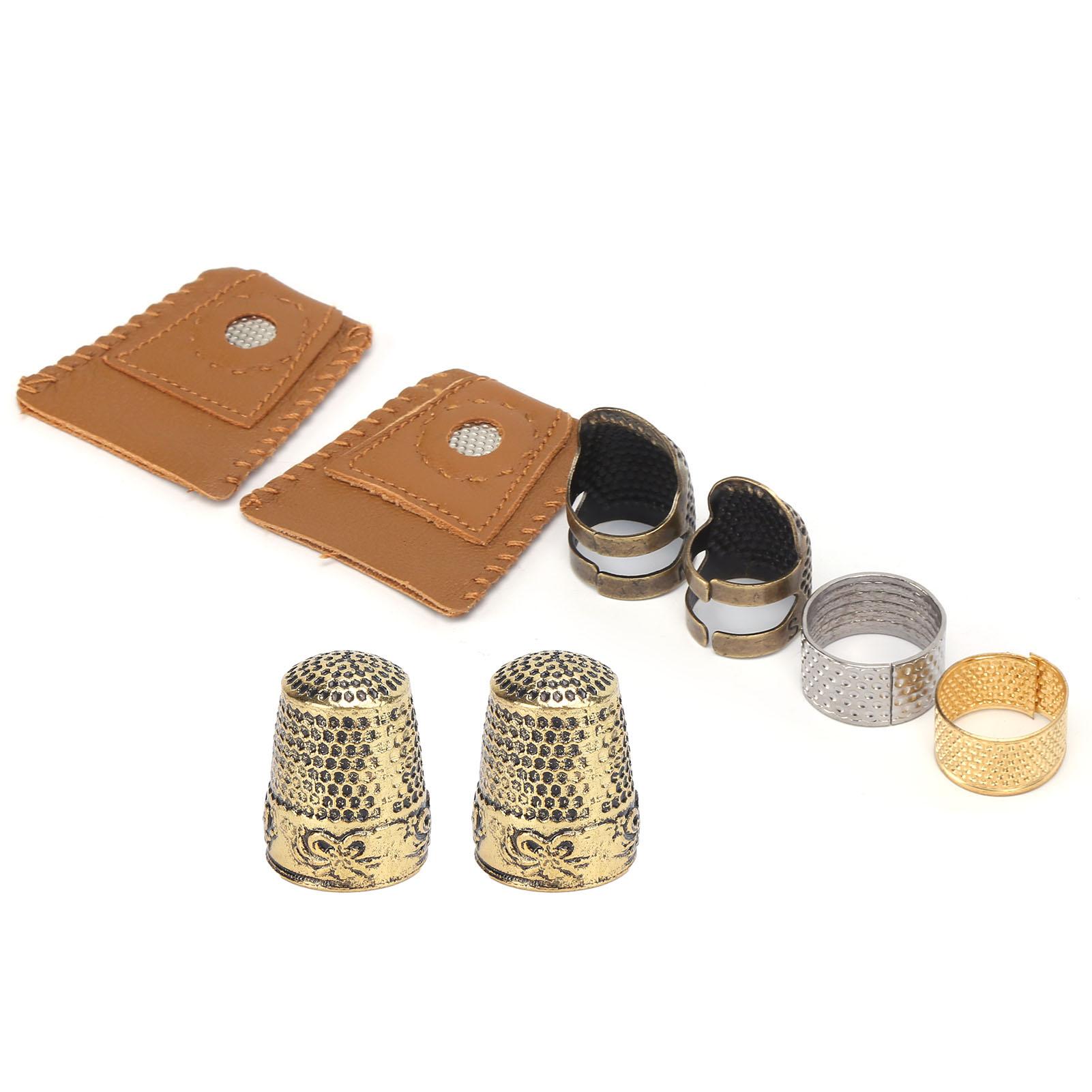 

Наперсток для шитья Медный Многоразовый Прочный Металлический Защитник для пальца для Ретро Ручной Работы