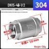 Stainless Steel Vertical Check Valve