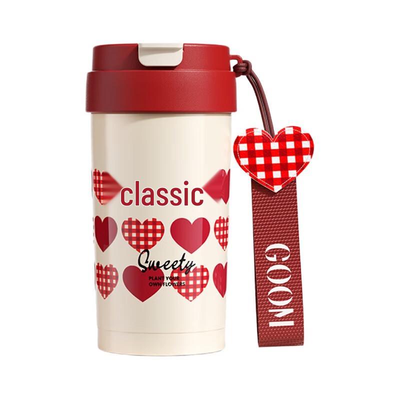 GOOM Ceramic Lined Vacuum Flask with Straw