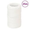 152529 vidaXL Boat Rope White Complete 2 Mm 25 M Polypropylene