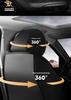 3D Fully Enclosed Leather Car Seat Cushion Cover for Sedans - All-Season Use