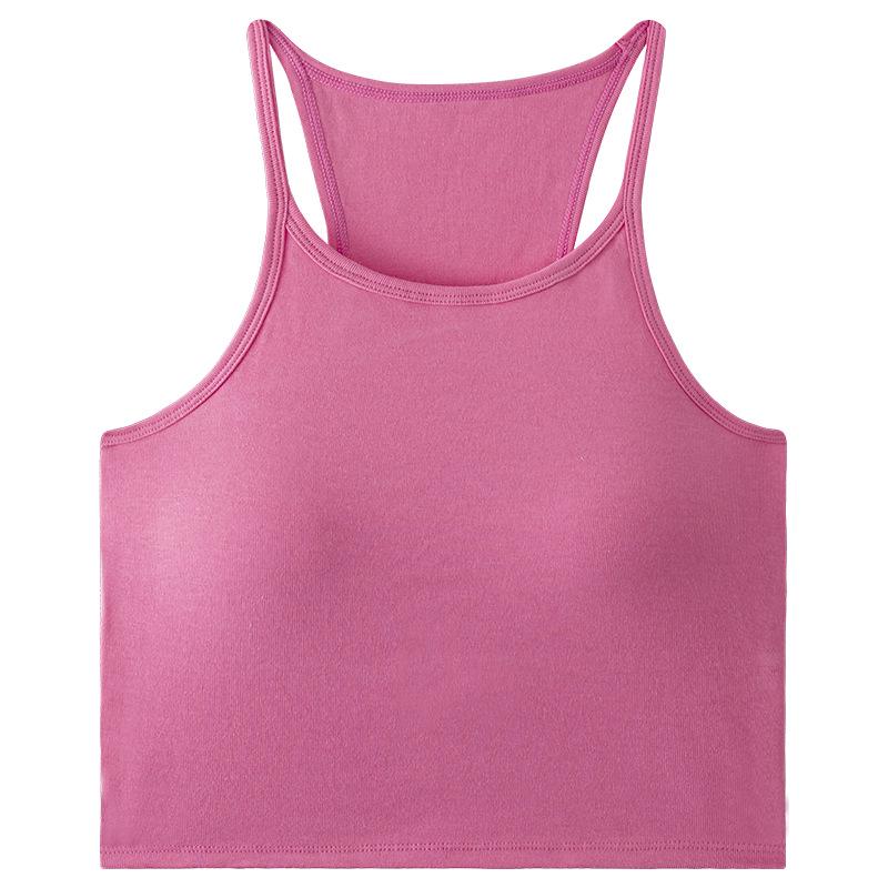 

Women s White Knitted Camisole: Slimming, Sexy Summer Vest with Stylish Back M (80-100) рожевий червоний колір