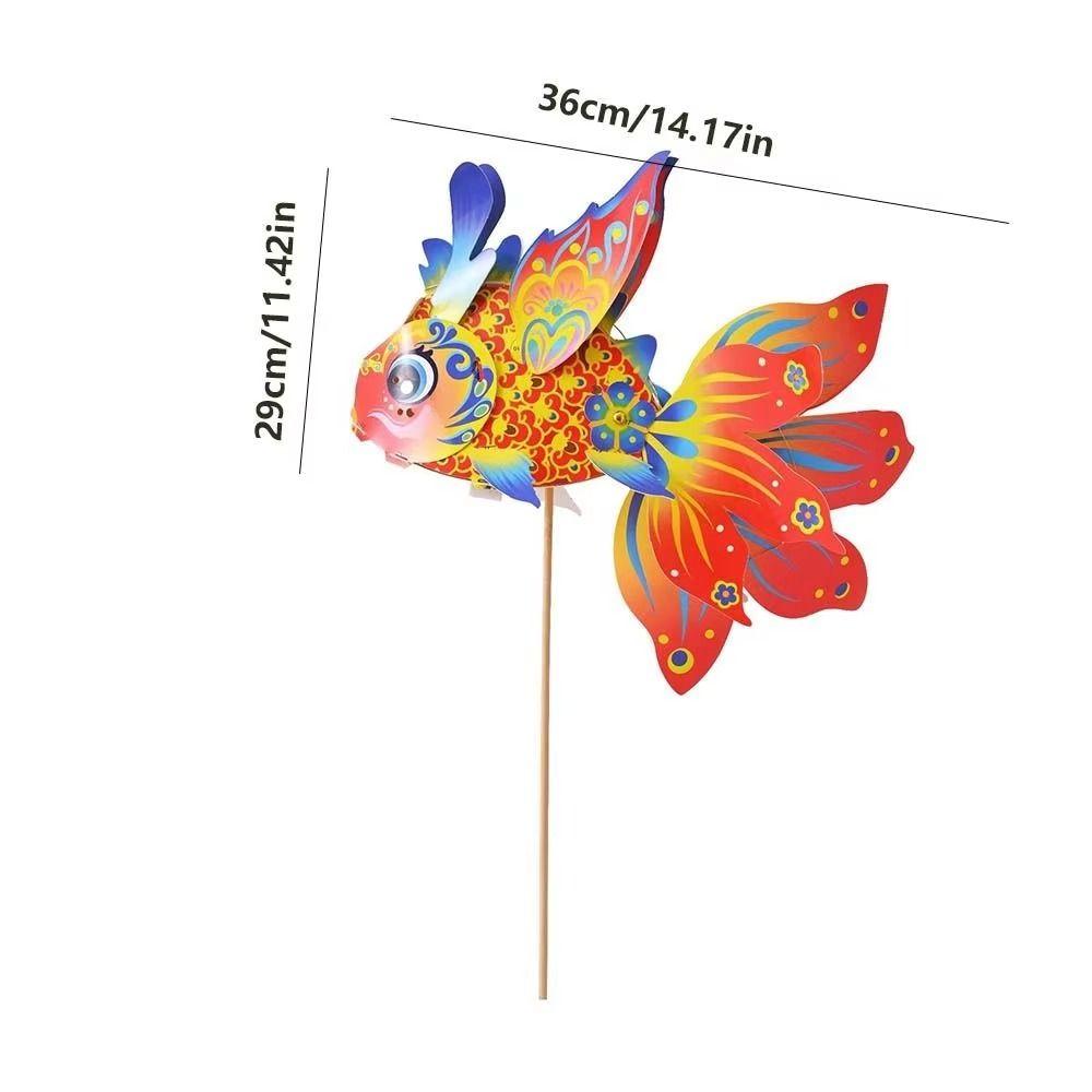 with LED Light Mid-Autumn Festival Lanterns Handheld DIY Festival Lanterns Kits  Blessing Ceremony