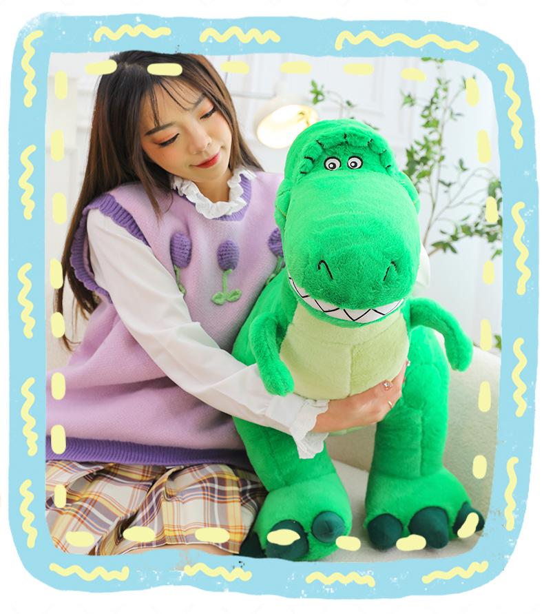 Adorable Large Dinosaur Plush Hugging Pillow for Kids