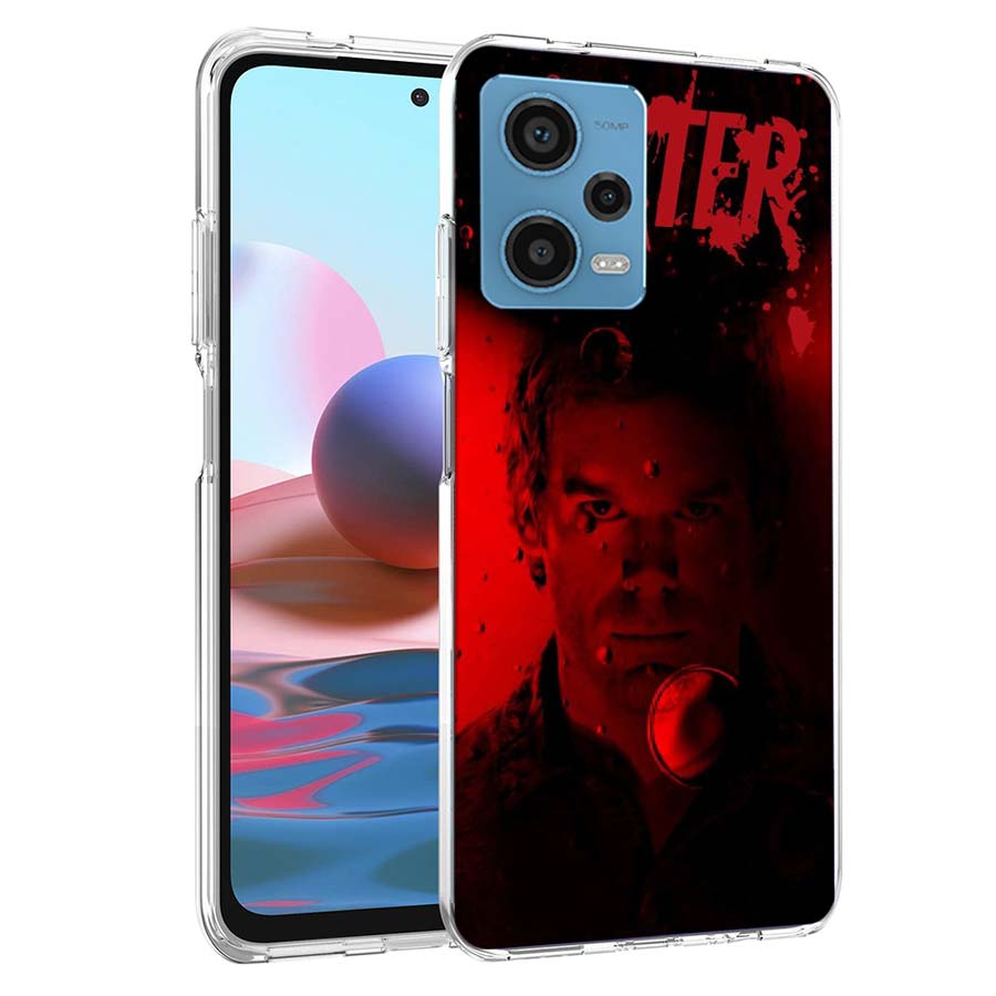 

Чехол для телефона Декстер Морган из сериала Для Redmi Note 13 12 14 15 Pro Plus 13R 11 11T 11E 11S 10 Pro 10S 9 9S Прозрачный силиконовый бампер Redmi Note 13 5G