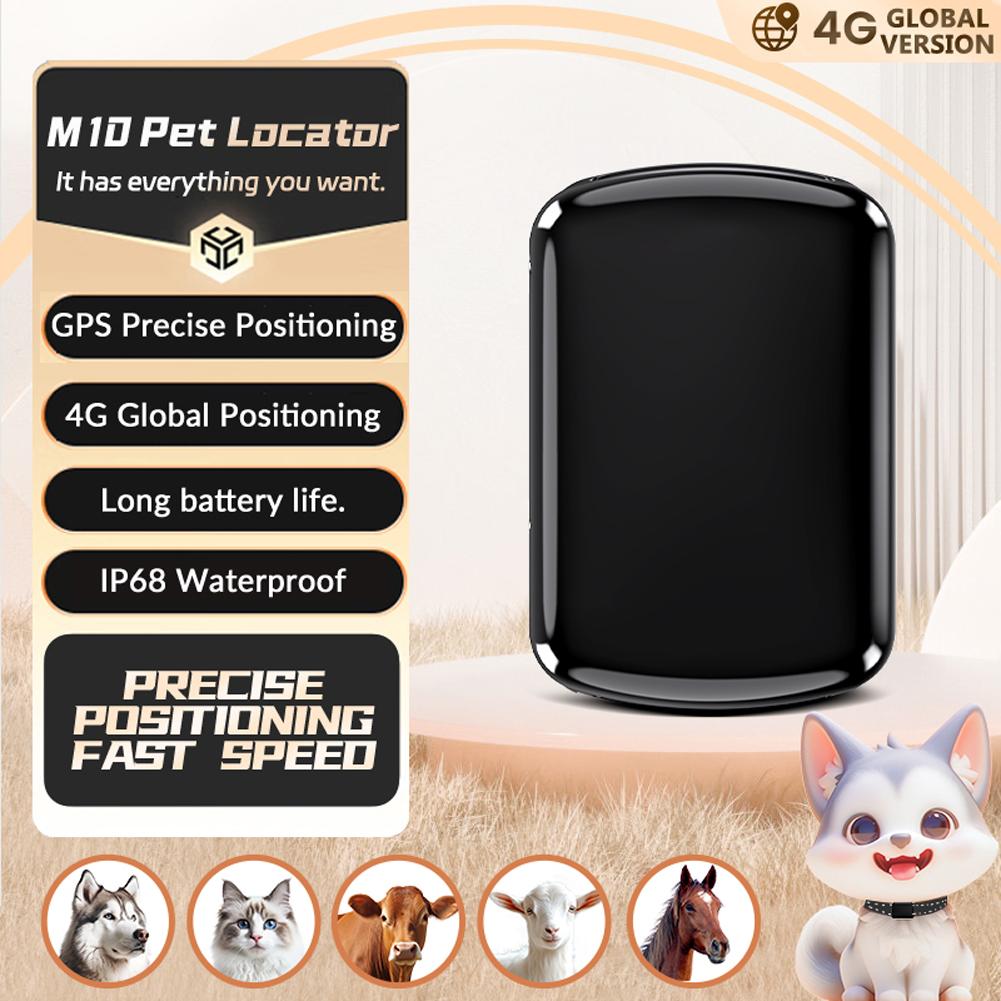 Dog Tracker with Adjustable Collar Cat Locator Smart Pet Locator for Dogs & Cats