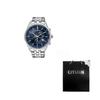 CITIZEN Ecology Drive Collection Solar Quartz Movement Stainless Steel Strap Watch Men's Watches AT2140-55L