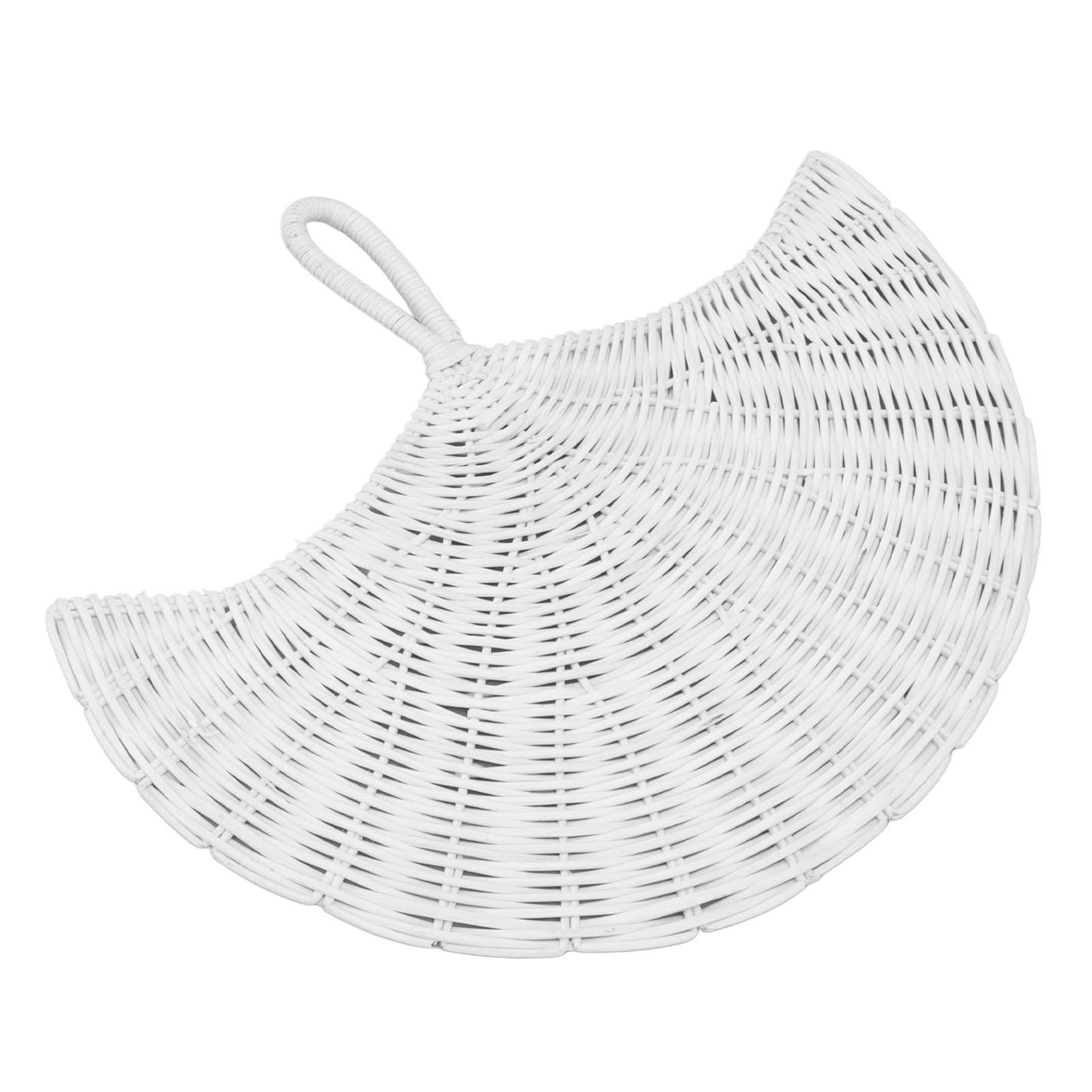 Веер из ротанга Настенное украшение Северная Европа Плетеное подвесное настенное украшение из ротанга для гостиной спальни