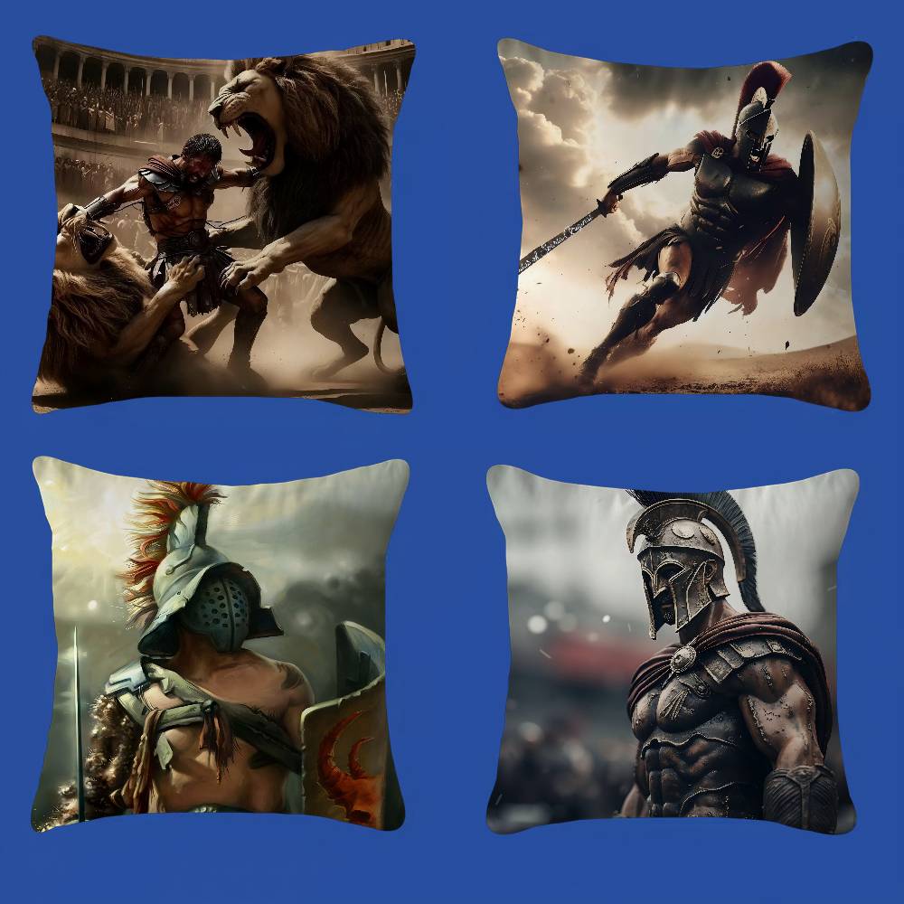 G-Gladiator Personalized Pillow Dust Cover Bedroom Kids Party Decoration Pillowcase Birthday Children Gift