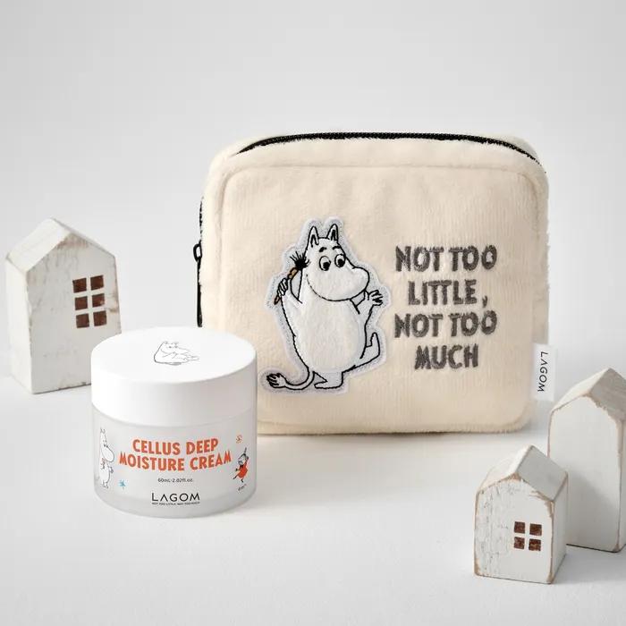 [Moomin Edition] Lagom Deep Moisture Cream + Moomin Pouch Gift