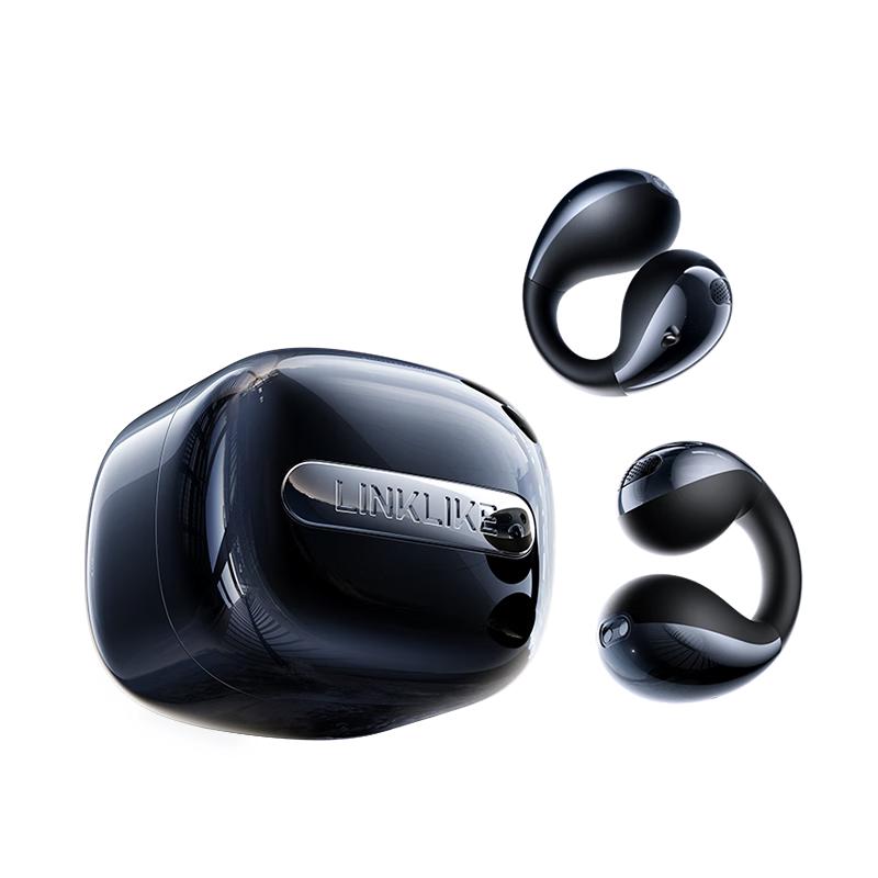 

Linklike RingStar Air Bluetooth Ear Clip Sports Headphones Hi-Res, AI Call Noise Reduction, BT 6.0
