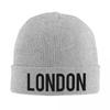 London UK England Warm Knitted Cap Fashion Bonnet Hat Autumn Winter Outdoor Beanies Hats for Unisex Adult