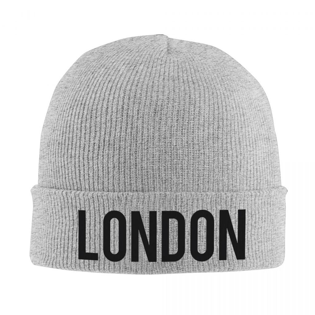 London UK England Warm Knitted Cap Fashion Bonnet Hat Autumn Winter Outdoor Beanies Hats for Unisex Adult