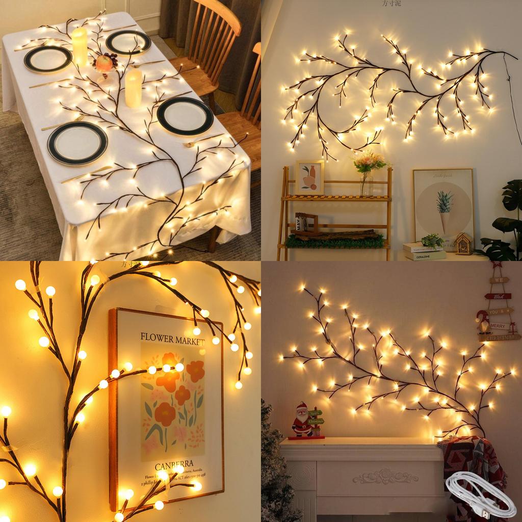 Led String Light Pvc Material Indoor Decor For Bedroom And Living Room Ambiance