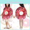 Costume Kids Donut Halloween Cosplay Outfit Polyester Material Role Parties Play Costume
