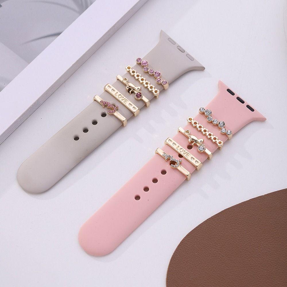 Metal Decorative Ring Brooch Decorative Nail Fashion Wristbelt Charms  Strap Accessories