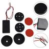 Car Steering Wheel Round Steering Wheel Control ABS Black Car Accessories Double Side Brand New Car Spare Parts