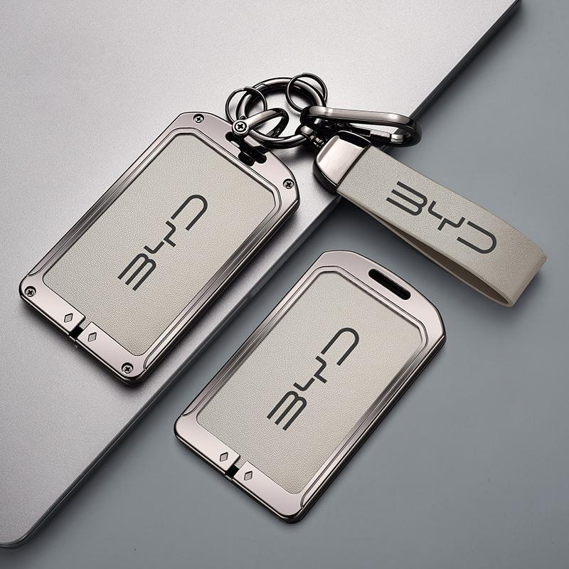 Applicable To BYD Han Key Set Han Ev Champion Version Dmi Special NFC Card Car Metal Shell Bag Buckle High-end
