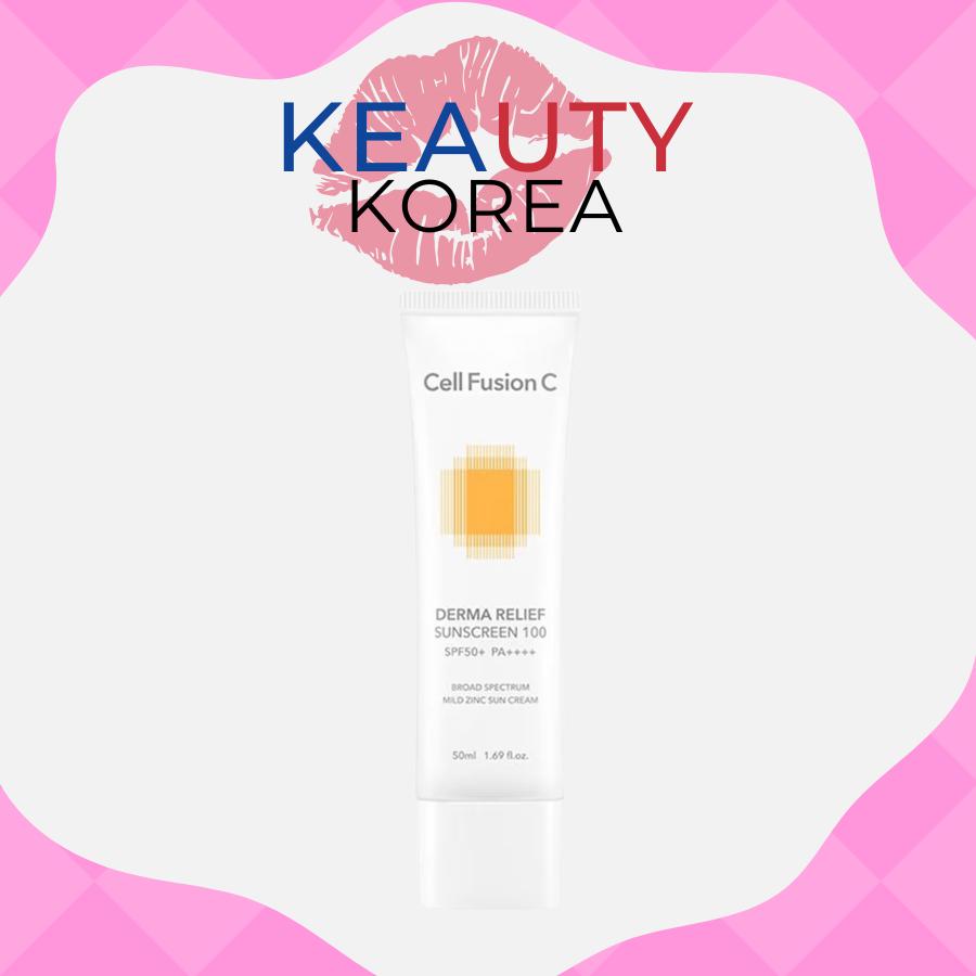 Cellfusion C Derma Relief Sunscreen 100 SPF50+ PA++++, 50ml