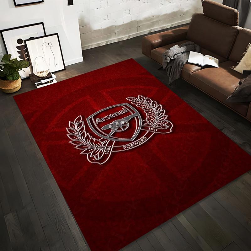 

Arsenal Logo Red Carpet with Laurel Design for Living Room Decor Suitable for use as an anti-slip for living room bedroom sofas 40x60cm( 15x23in )