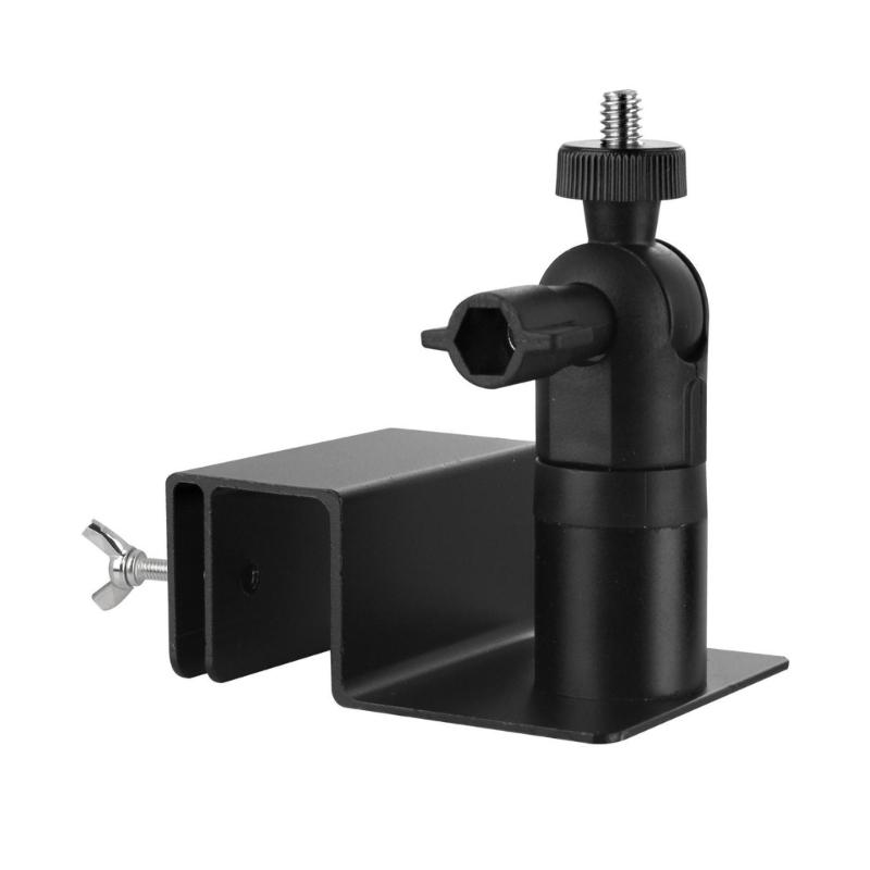 Solars Panel Mounting Brackets Aluminum Alloys 360 Rotate Angle Adjustment Gutters Installation Weatherproofed