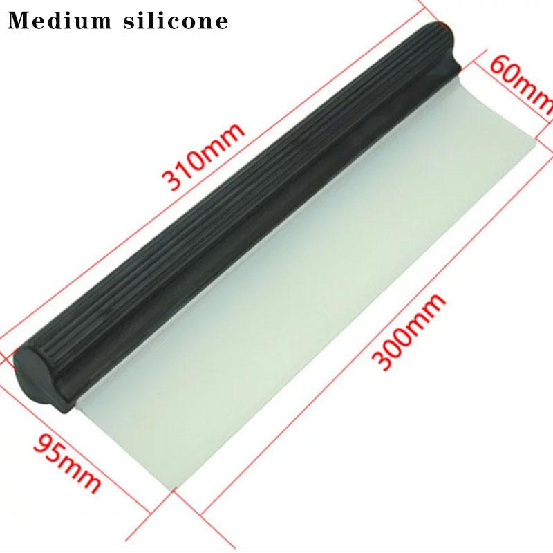 Non-Scratch Flexible Soft Silicone Handy Squeegee Car Wrap Tools Water Window Wiper Drying Blade Clean Scraping Film Scraper