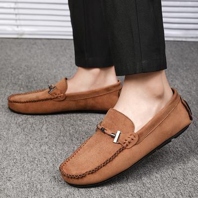 Quatro estações de alta qualidade feitos à mão comércio exterior moda mocassins homens tendência conjunto usar preguiçoso feijão sapatos sola macia sapatos de condução
