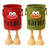 Cartoon Pen Holder Round Vertical Pencil Holder for Office Home Study Desktop