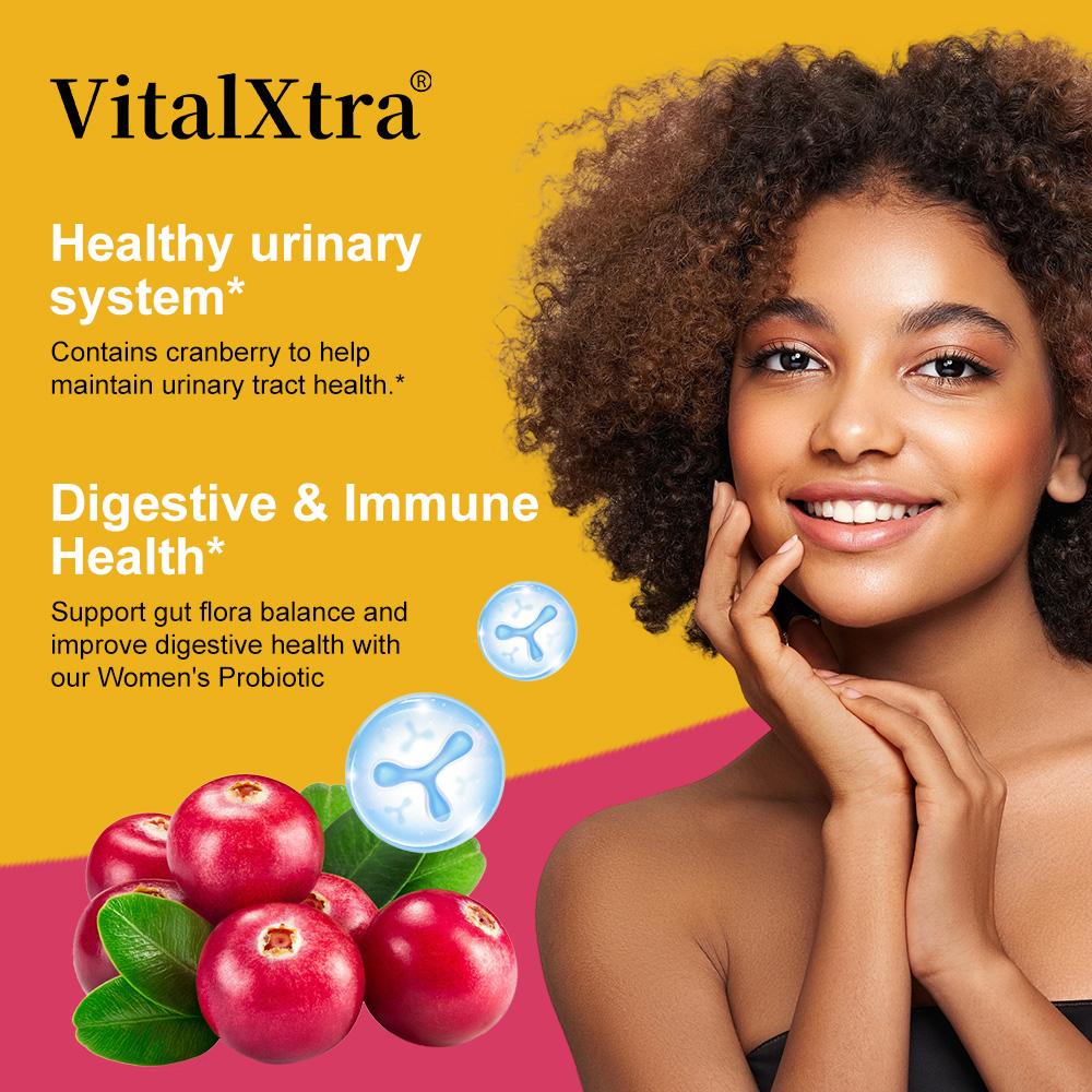 Probiotics, Prebiotics, Cranberry, 120 Capsules