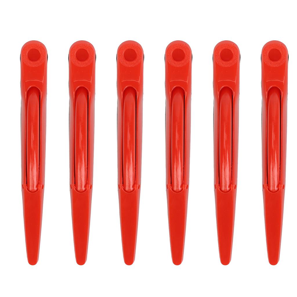 6Pcs Hair Clips for Sectioning Styling Prevent Slip Multifunction Professional Salon Hair Clips for