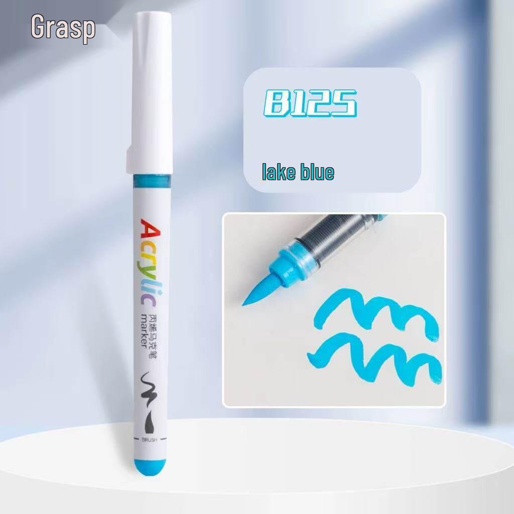 Master 2310 Liquid Ink Soft Tip Acrylic Markers – 48 Student Colors, 3624 Opaque Stackable Children s Colors